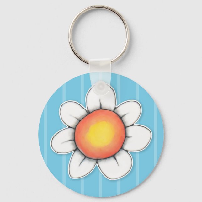 Porte-clés Daisy Joy Porte - clé bleu (Recto)