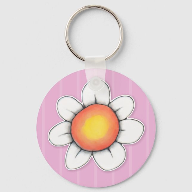 Porte-clés Daisy Joy Porte - clé rose (Recto)