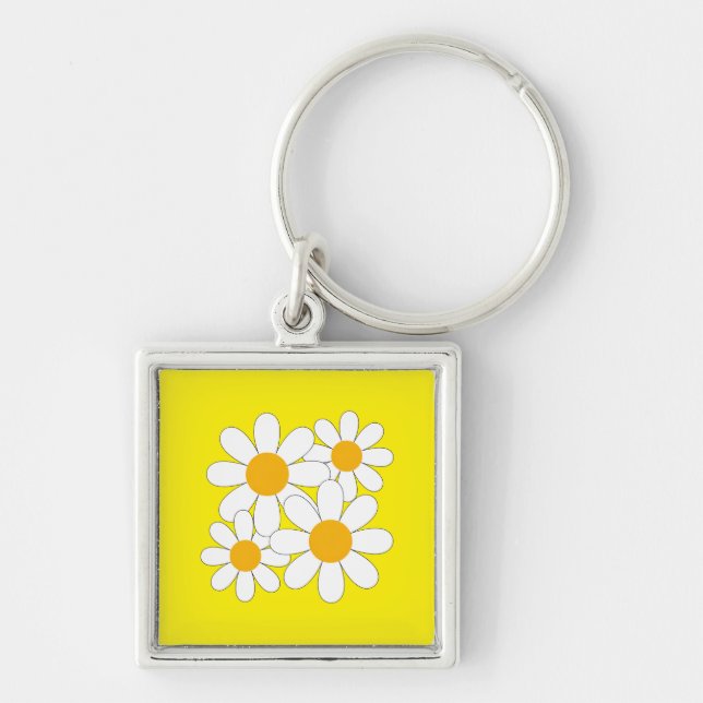 Porte-clés Daisy Lumineuse et Audacieuse (Devant)