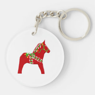 Porte-clés Dala Horse