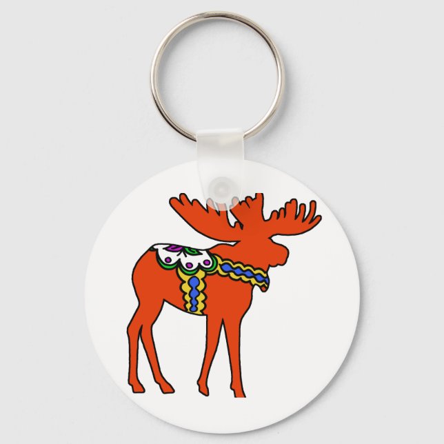 Porte-clés Dala Moose (Recto)