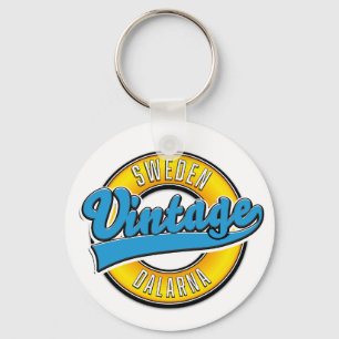 Porte-clés Dalarna Suède vintage
