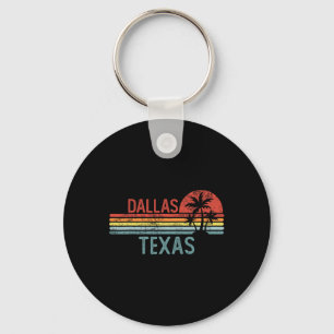 Porte-clés Dallas Texas Drôle Voyage Ville Usa Accueil Racine