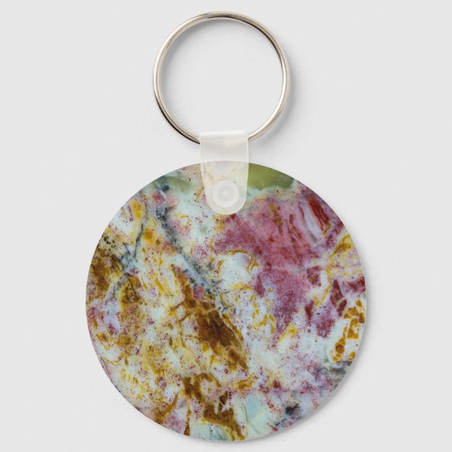 Porte-clés Dalle d'Opalite Verte Australienne (Recto)