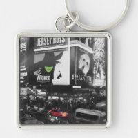 Daltonien sur le porte - clé de Broadway