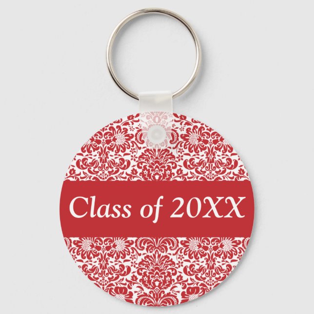 Porte-clés Damask Personalized Class Of Keychain (Recto)
