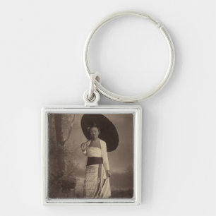 Porte-clés Dame birmanne