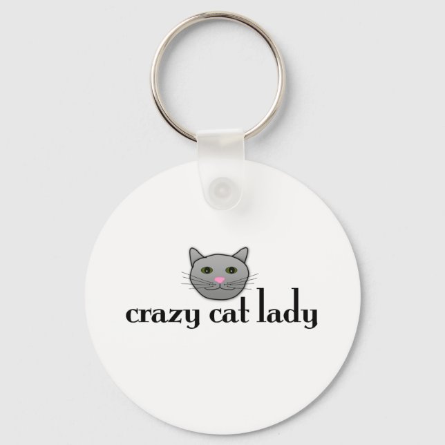 Porte-clés Dame du Crazy Cat (Recto)