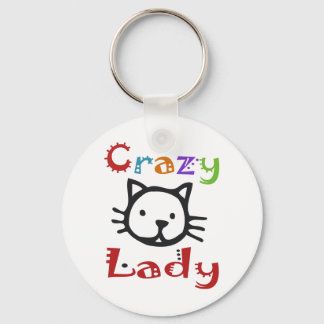 Porte-clés Dame du Crazy Cat