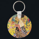 Porte-clés Dame Gustav Klimt Avec Ventilateur<br><div class="desc">Dame Gustav Klimt Avec Porte - clé Ventilateur</div>