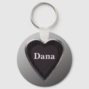 Porte-clés Dana Heart Keychain par 369MyName