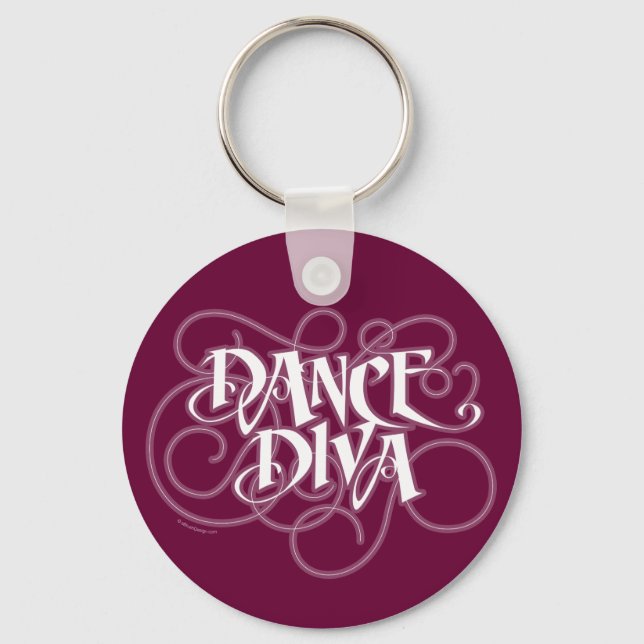 Porte-clés Dance Diva (Recto)