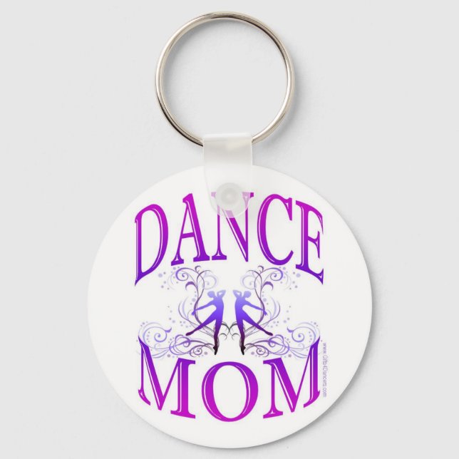 Porte-clés Dance Mom Porte - clé (personnalisable) (Recto)