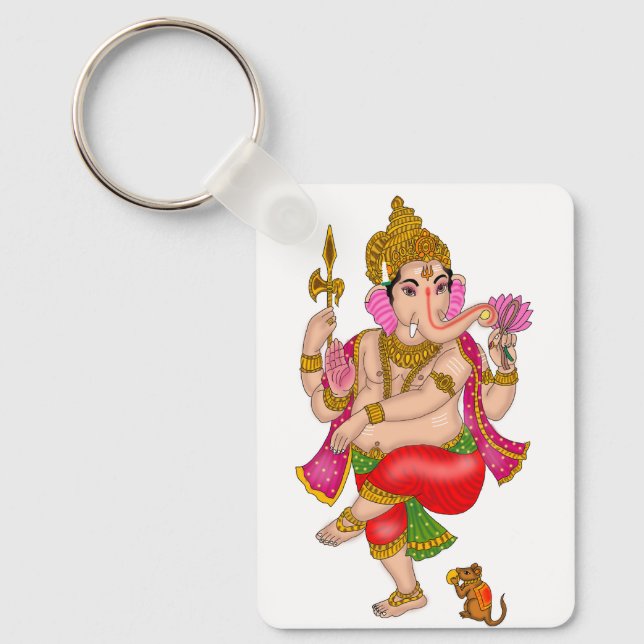 Porte-clés Dancing Ganesha Keychain (Recto)