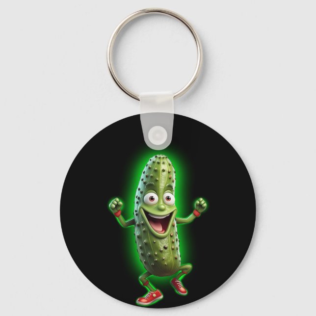 Porte-clés Dancing Pickle (Recto)