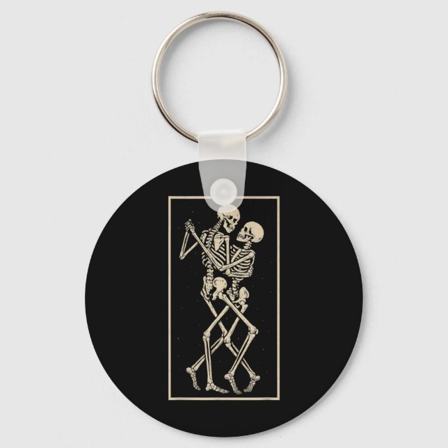 Porte-clés Dancing Skeleton Couple - Romantic Gothic Hallowee (Recto)