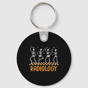 Porte-clés Dancing Skeleton Technicien en radiologie Xray Tec