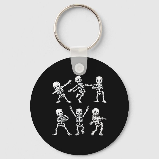Porte-clés Dancing Skeletons Dance Challenge Boys Girl (Recto)