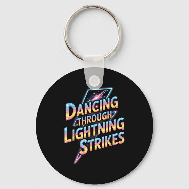 Porte-clés Dancing Through The Lightning Strike Dancer Motiva (Recto)