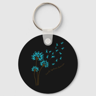 Porte-clés Dandelion Faith Hope Love Tourette Syndrome