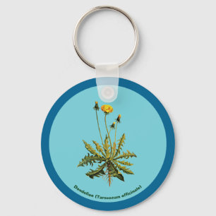 Porte-clés Dandelion Sur Bleu