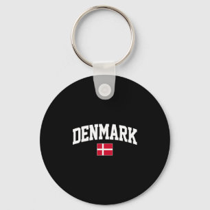 Porte-clés Danemark Cadeau ami danois Danemark Vacances Danoi