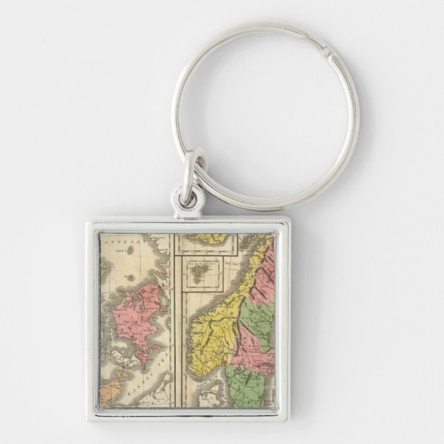 Porte-clés Danemark, Suède et Norvège (Devant)