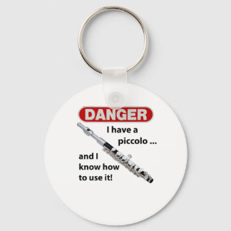 Porte-clés DANGER ! J'ai un piccolo...