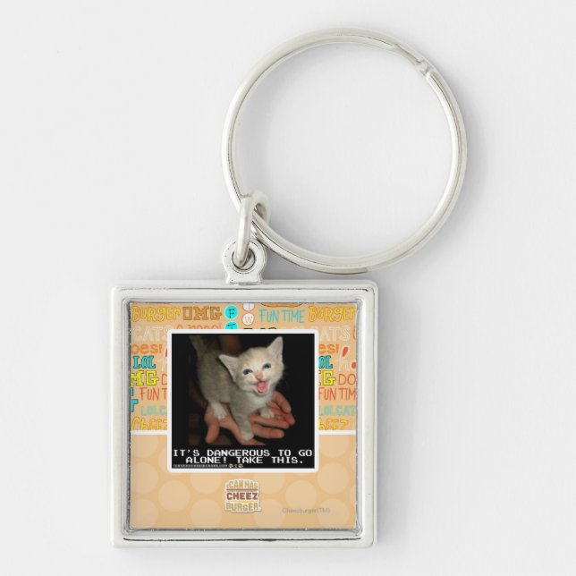 Porte-clés Dangereux (Devant)