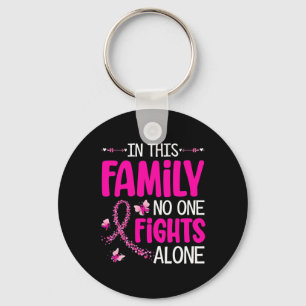 Porte-clés Dans Cette Famille, Personne Ne Lutte Seul Cancer