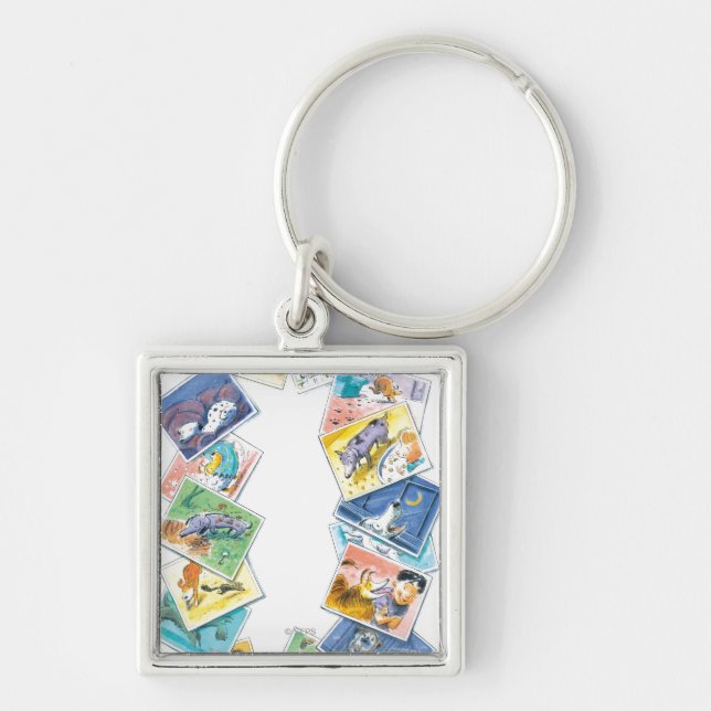 Porte-clés Dans la vie d'un chien (Devant)