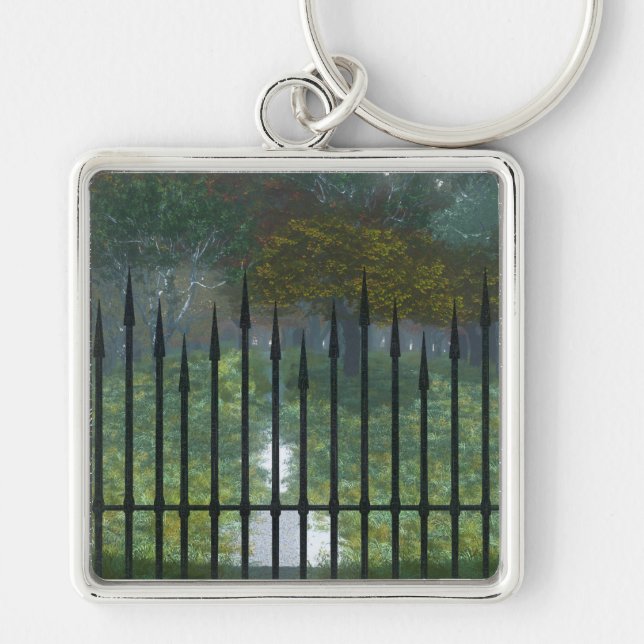 Porte-clés Dans l'ancien Porte - clé forestier (Devant)