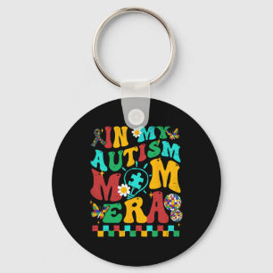 Porte-clés Dans Mon Autisme Maman Era Puzzle Super Pièce Retr