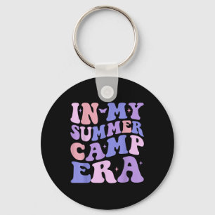 Porte-clés Dans Mon Époque De Camp D'Été Campi De Vacances D'