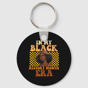 Porte-clés Dans mon époque du Mois de l'histoire des Noirs Ré