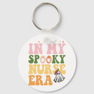 Porte-clés Dans Mon Époque Éffrayante Infirmière Halloween Fa