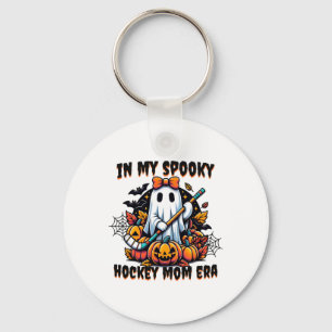 Porte-clés Dans mon Ère de Maman de Hockey Surnaturel Hallowe
