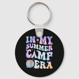 Porte-clés Dans Mon Été Camp De Camping Camping Tie Dye Derni