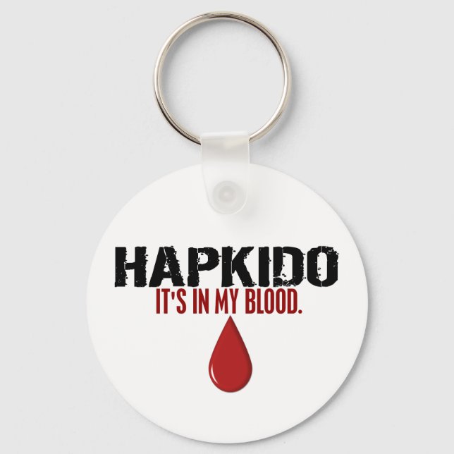 Porte-clés Dans Mon HAPKIDO (Recto)