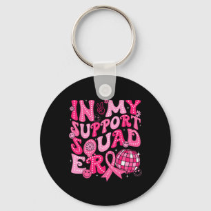 Porte-clés Dans Mon Soutien L'Ère De Squad Super Cancer Du Se
