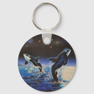 Porte-clés Dansant dans les étoiles, porte - clé