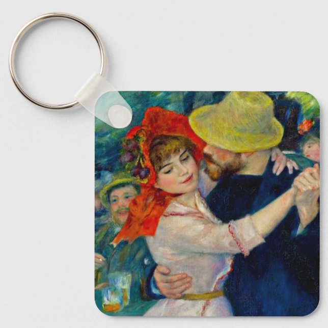 Porte-clés Danse à Bougival Pierre Renoir (Recto)