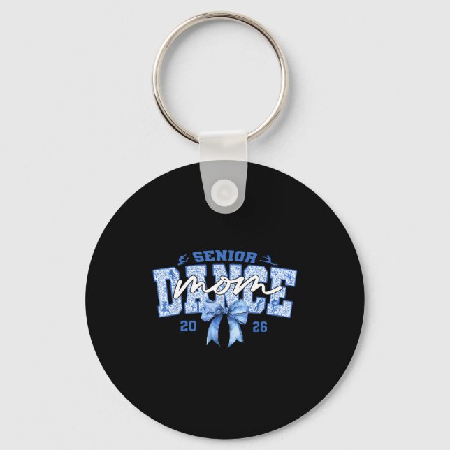 Porte-clés Danse bleue maman senior 2026 coquette danse de ba (Recto)