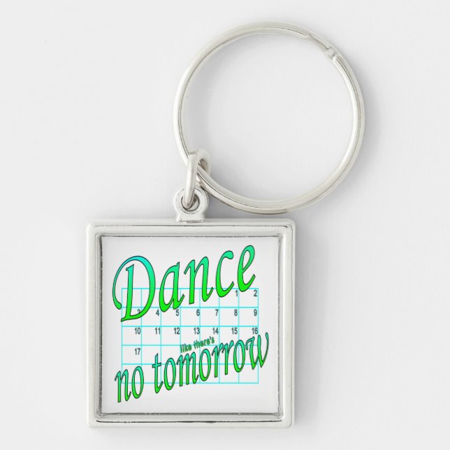 PORTE-CLÉS DANSE CADEAU DE COULEUR POUR DANSER (Devant)