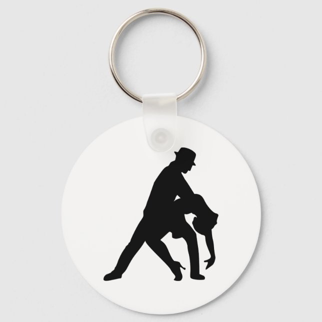Porte-clés Danse couple tango (Recto)