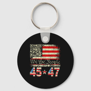 Porte-clés Danse de Trump Troll Qr Drôle Code de Danse de Tru