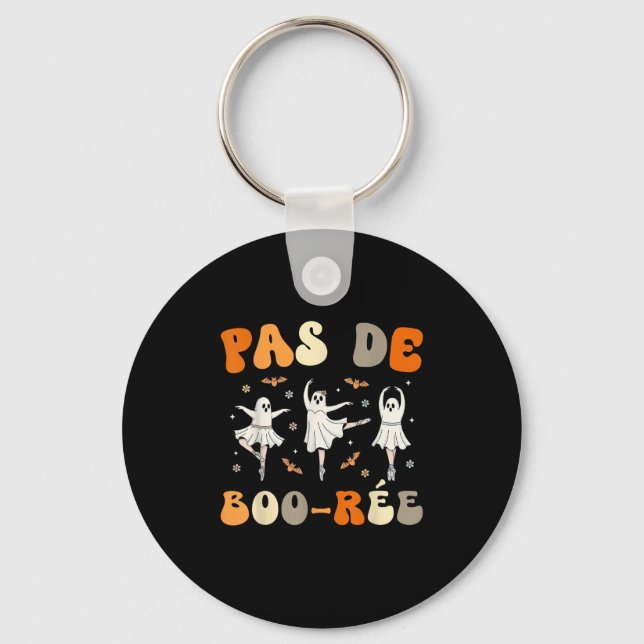 Porte-clés Danse d'Halloween Pas De Boo-rée Ghost Ballet (Recto)