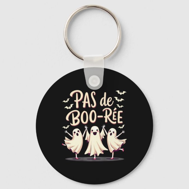 Porte-clés Danse d'Halloween Pas De Boo-rée Ghost Ballet (Recto)