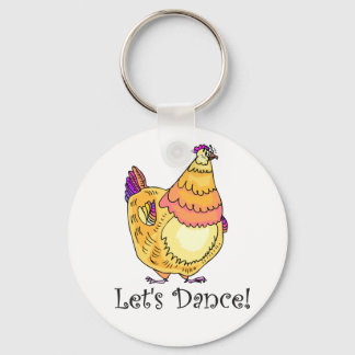 Porte-clés Danse du poulet