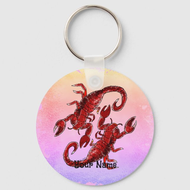 Porte-clés Danse du Scorpion  (Recto)